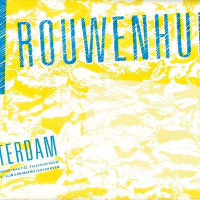 Poster Vrouwenhuis Rotterdam